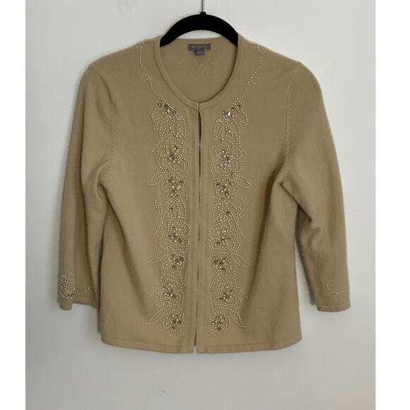 Ann Taylor 3/4‎ Cardigan Angora Rabbit hair size medium - Picture 1 of 7